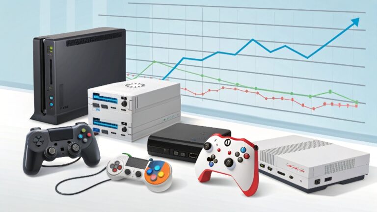 Why do video game console prices decrease over time?