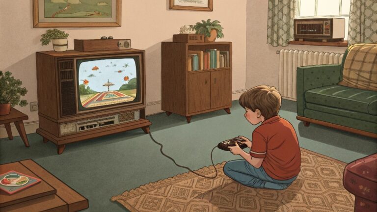 Why did video games become popular in the 80s?