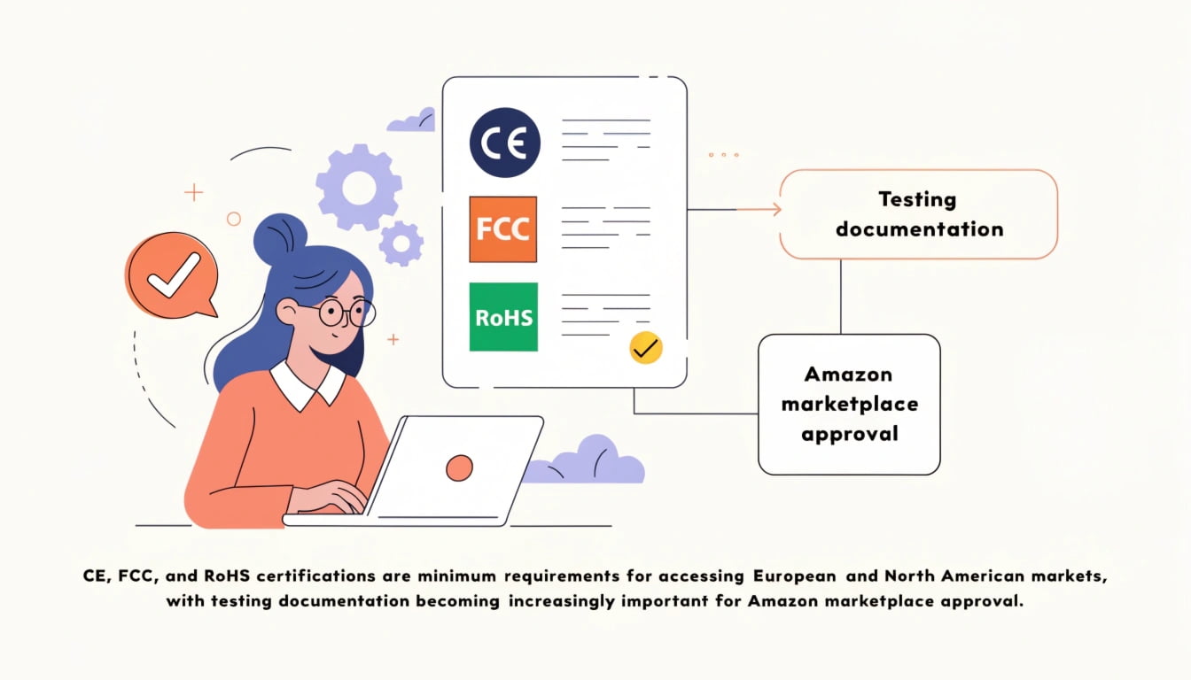 Certification documents and compliance testing