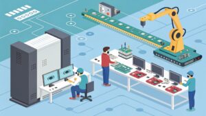 What is the process of making a video game console?