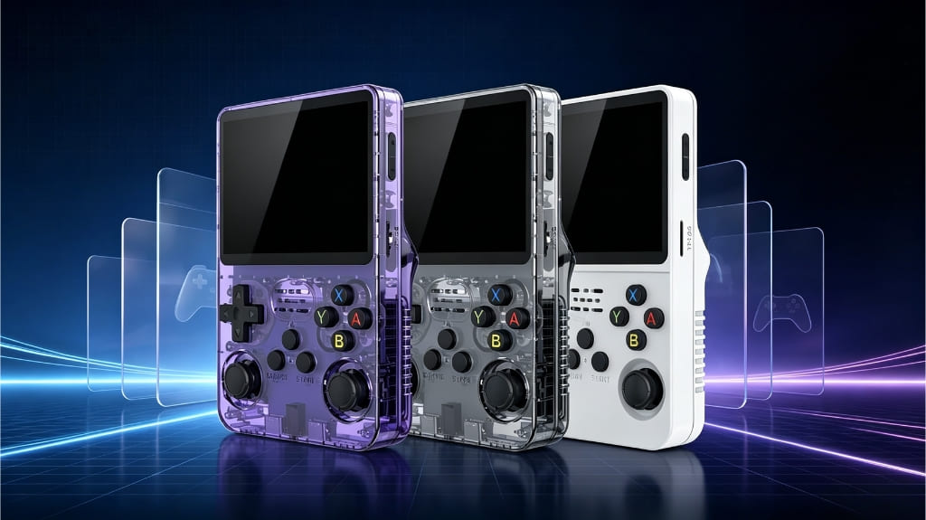 R36S balanced performance and affordability handheld console