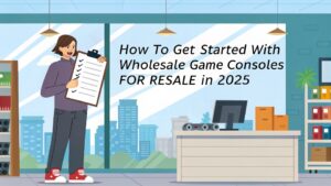 How to get started with wholesale game consoles for resale in 2025?