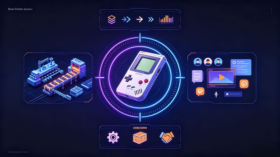 retro handheld brands for B2B buyers