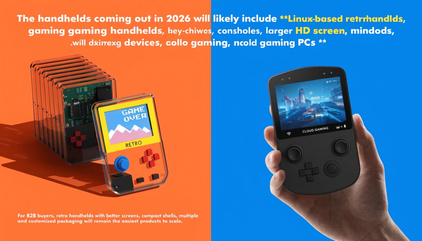 2026 retro handhelds product roadmap for wholesalers