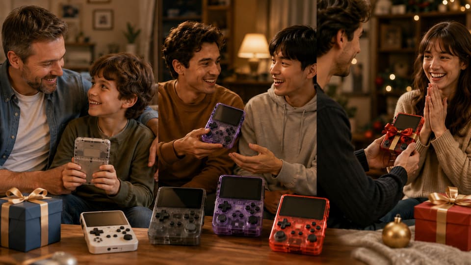 retro video games gift packaging for retail buyers