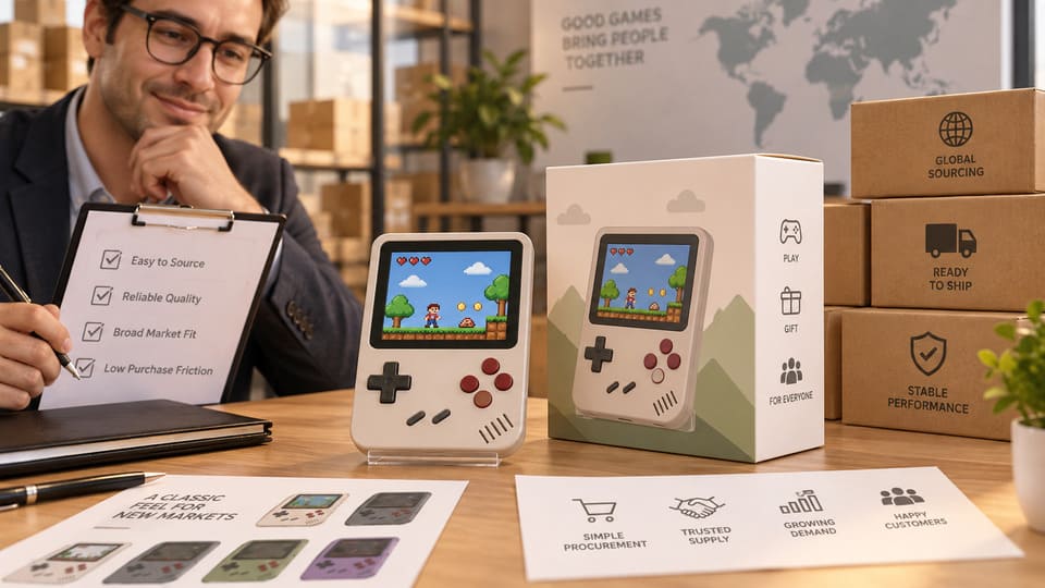 retro gaming revival wholesale opportunity