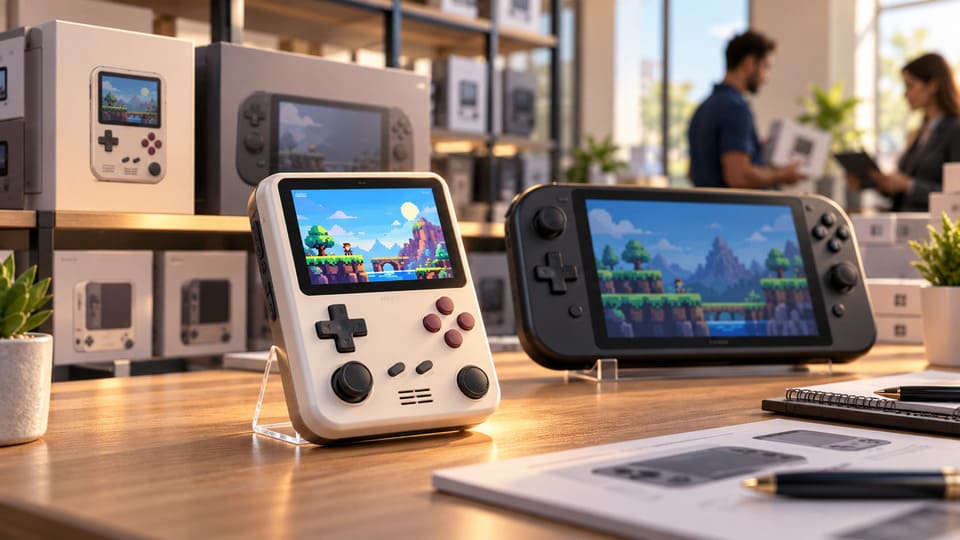 top-selling retro handhelds screen size and value comparison
