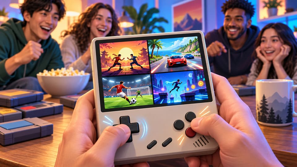 video games for retro console product demonstrations
