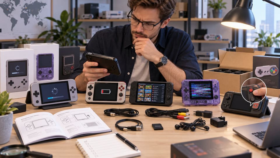 retro handheld game consoles for e-commerce sellers