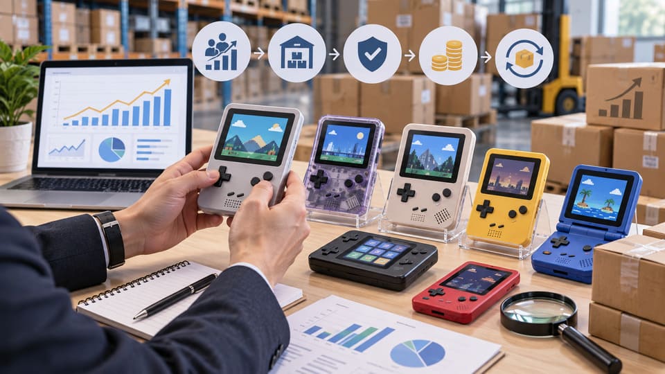 trending retro handhelds wholesale decision signals