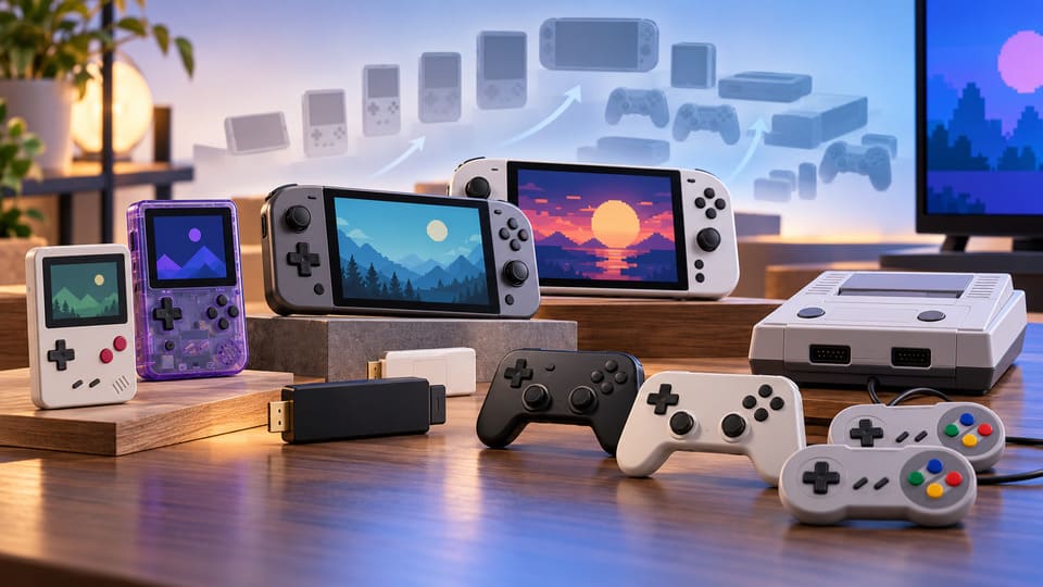 retro gaming console market 2026 b2b product portfolio planning
