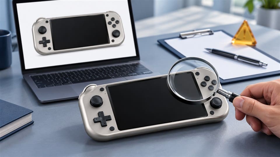handheld game console screen claims and ecommerce risk