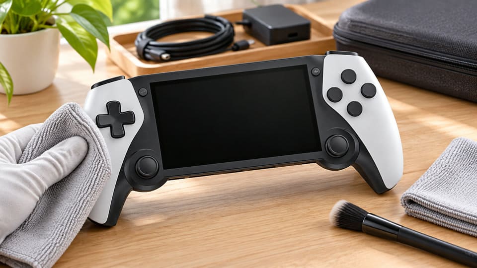 how to deep clean a game console safely for resale inventory